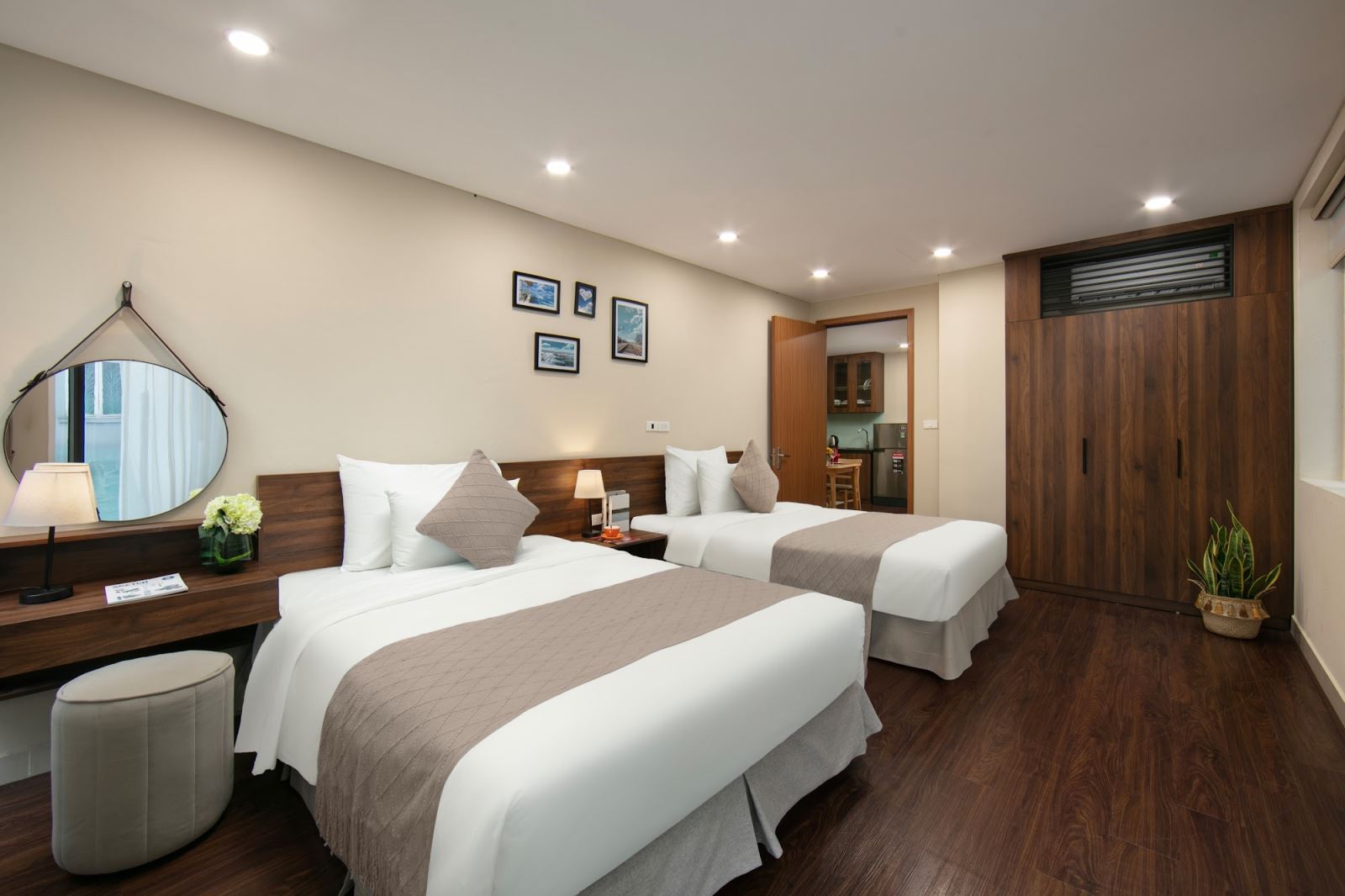 Căn hộ dịch vụ đa dạng các hạng phòng